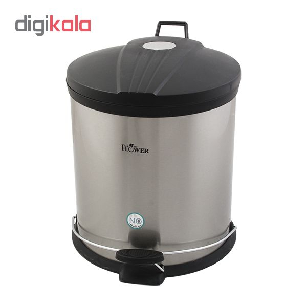 سطل زباله پدالی ردفلاور مدل flrp015 ظرفیت 15 لیتر - تصویر 4