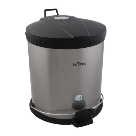 سطل زباله پدالی ردفلاور مدل flrp015 ظرفیت 15 لیتر