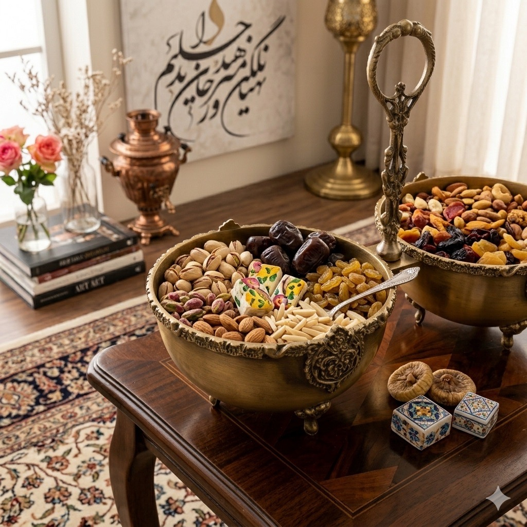 اردو خوری برنجی ریور طرح 24717 - تصویر 3