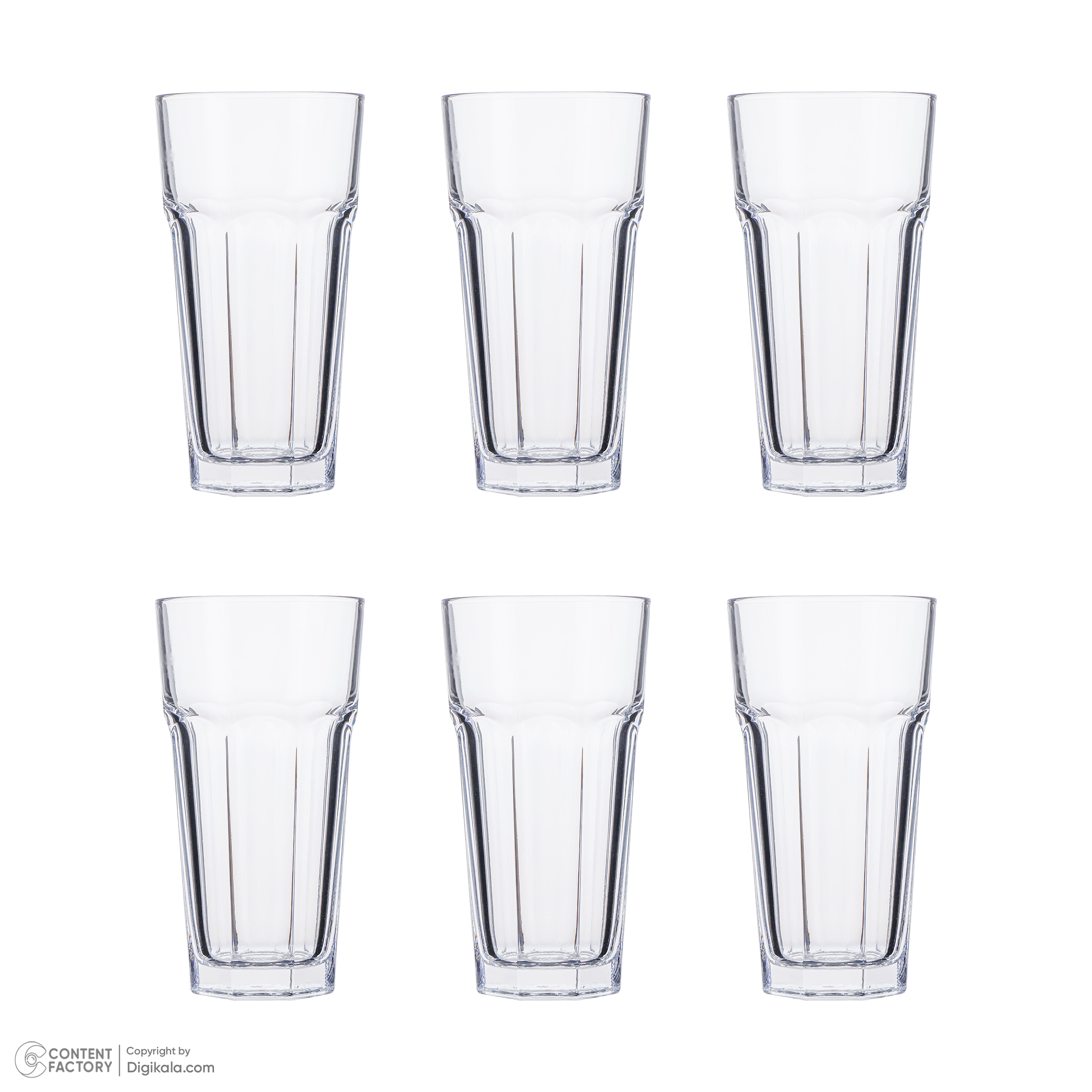 لیوان پاشاباغچه مدل Long Drink کد 52706 بسته 6 عددی - تصویر 8
