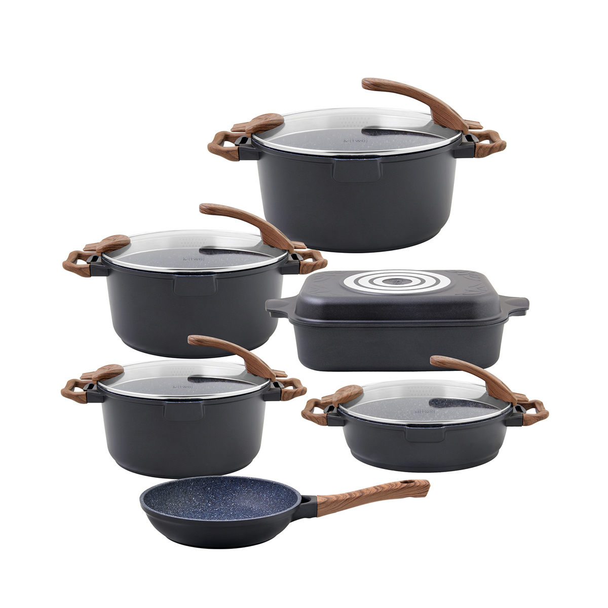 سرویس پخت و پز 11 پارچه ام تو مدل Stick Handle plus - تصویر 4