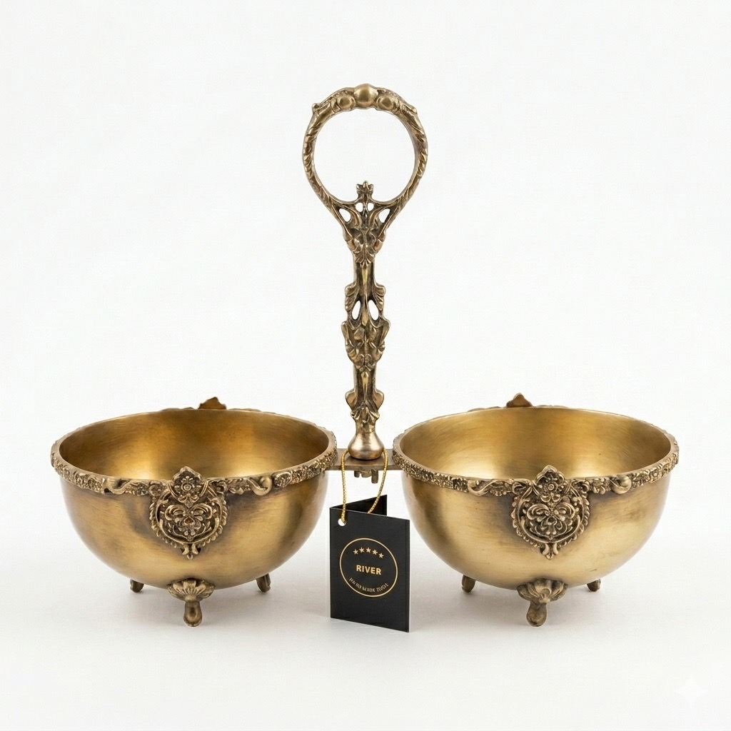 اردو خوری برنجی ریور طرح 24717 - تصویر 4
