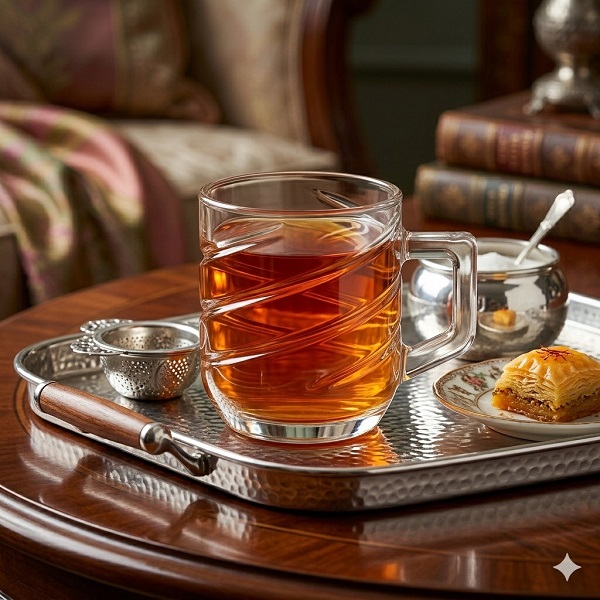 فنجان اچ بی طرح مورب مجموعه 6 عددی - تصویر 3