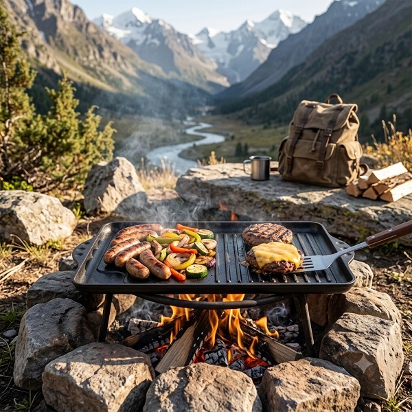 تابه گریل ریور طرح گرانیت - تصویر 3