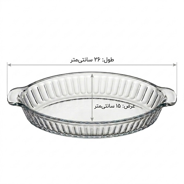 تابه پاشاباغچه مدل بورجام 59724 بیضی - تصویر 5