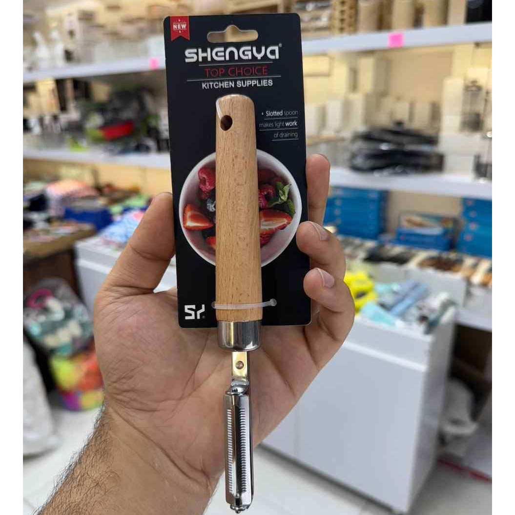 پوستکن شنگیا مدل قلمی دسته چوبی کد 2544 - تصویر 5