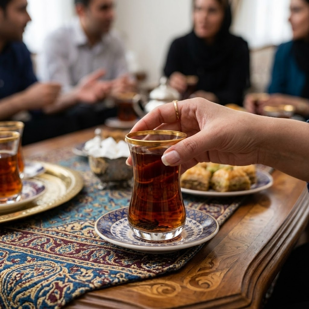 سرویس چایخوری 12 پارچه 6 نفره ریور مدل 6002 - تصویر 5