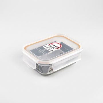 ظرف نگهدارنده با بدنه شیشه ای پرفکت هوم مدل P5463 مناسب برای قرار دادن در یخچال و فریزر